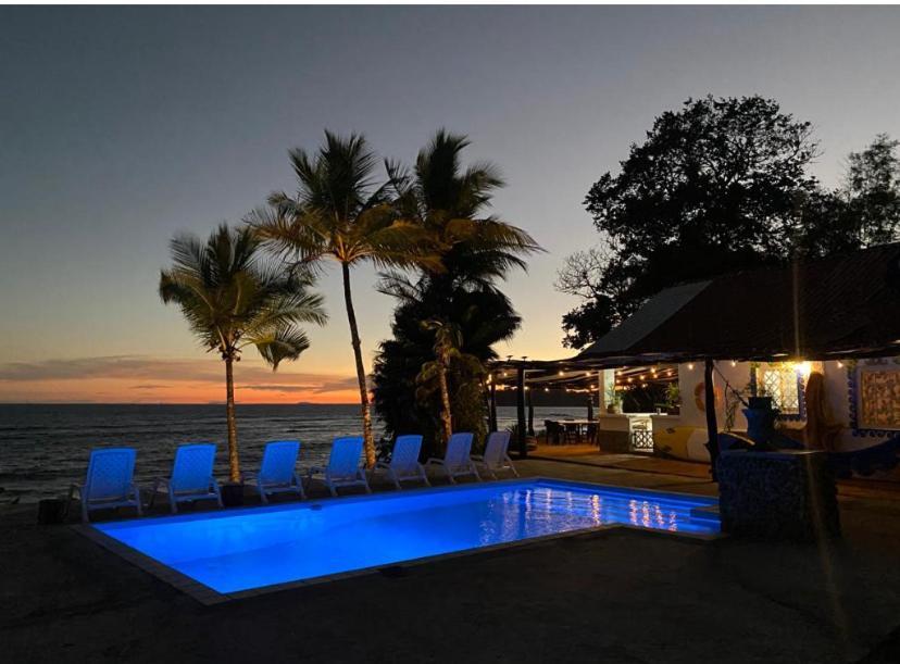 Oceanfront Bungalows - Paradise Rentals Santa Catalina Exteriör bild